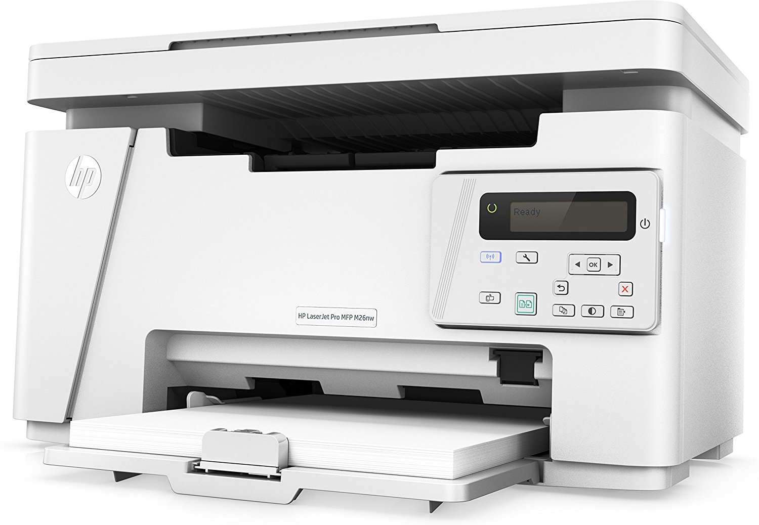HP PRINTER LASER JET  PRO MFP 26 Aطابعة  ليزرية 3X1استعمال اوروبي