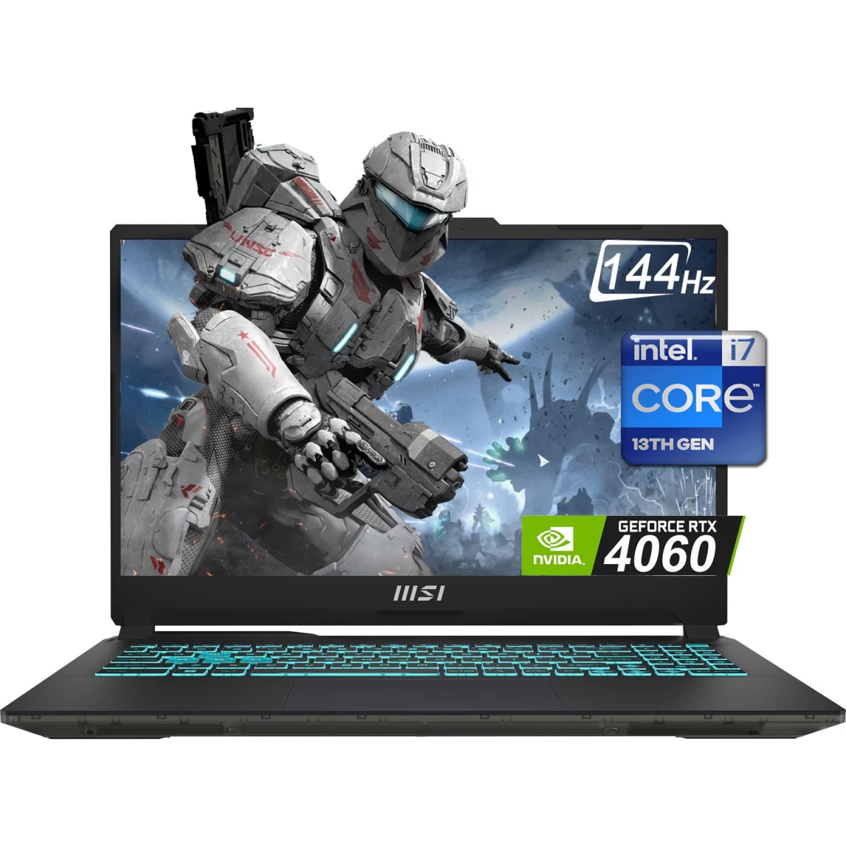 MSI - I7 جيل 13 - RAM 16GB - RTX 4060 - شاشة 15.6.