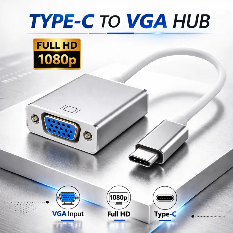 TYPE-C TO VGA HUB