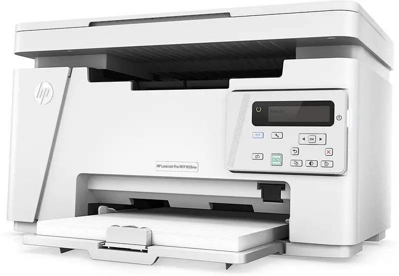 HP PRINTER LASER JET  PRO MFP 26 Aطابعة  ليزرية 3X1استعمال اوروبي