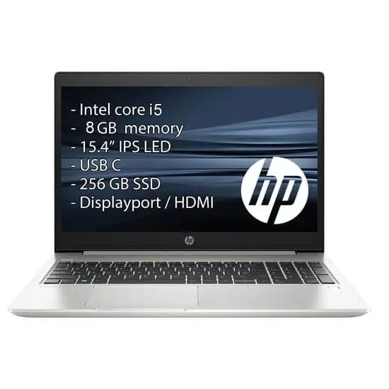 HP PROBOOK 650 G5 CI5 8TH 8GB RAM 256GB SSD 15.6 INCH