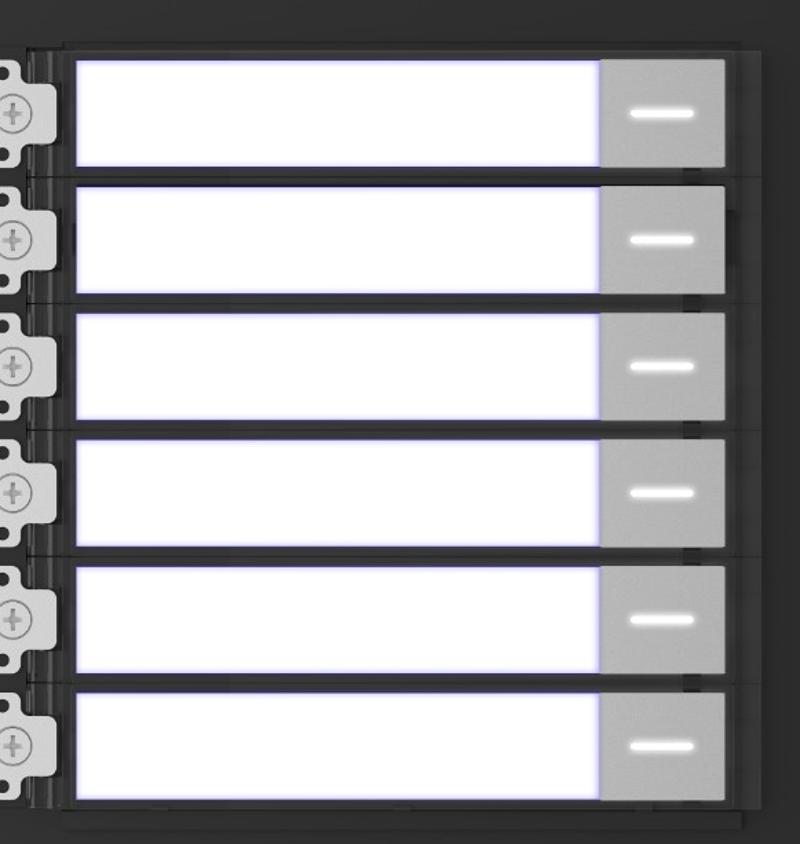 Intercom Nametag unit/DS-KD-KK