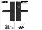 نظام دخول باب خشب مع تاك Access Control