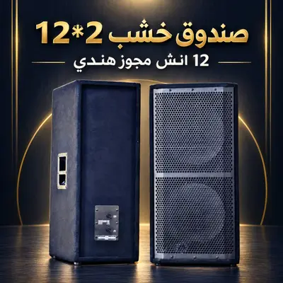 صندوق خشب بدون سبيكر 12 انش مجوز